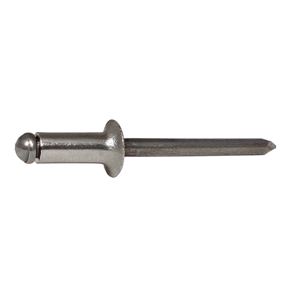 XIS-Blind rivet Cupronickel/Stainless steel 304 CS KH9,0 4,8x25,0