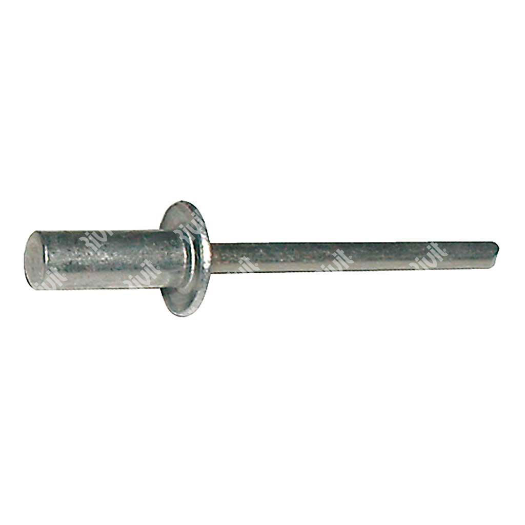 SAIT-Sealed blind rivet Alu/Stainless steel 420 DH 3,2x12,7