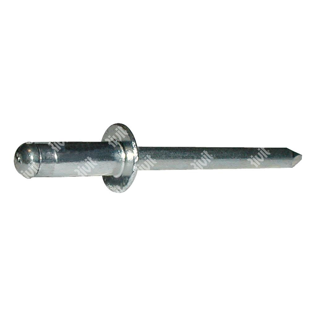 MULTIGRIPRIV-Blind rivet Steel/Steel gr 4,0-6,3 DH 4,8x12,7