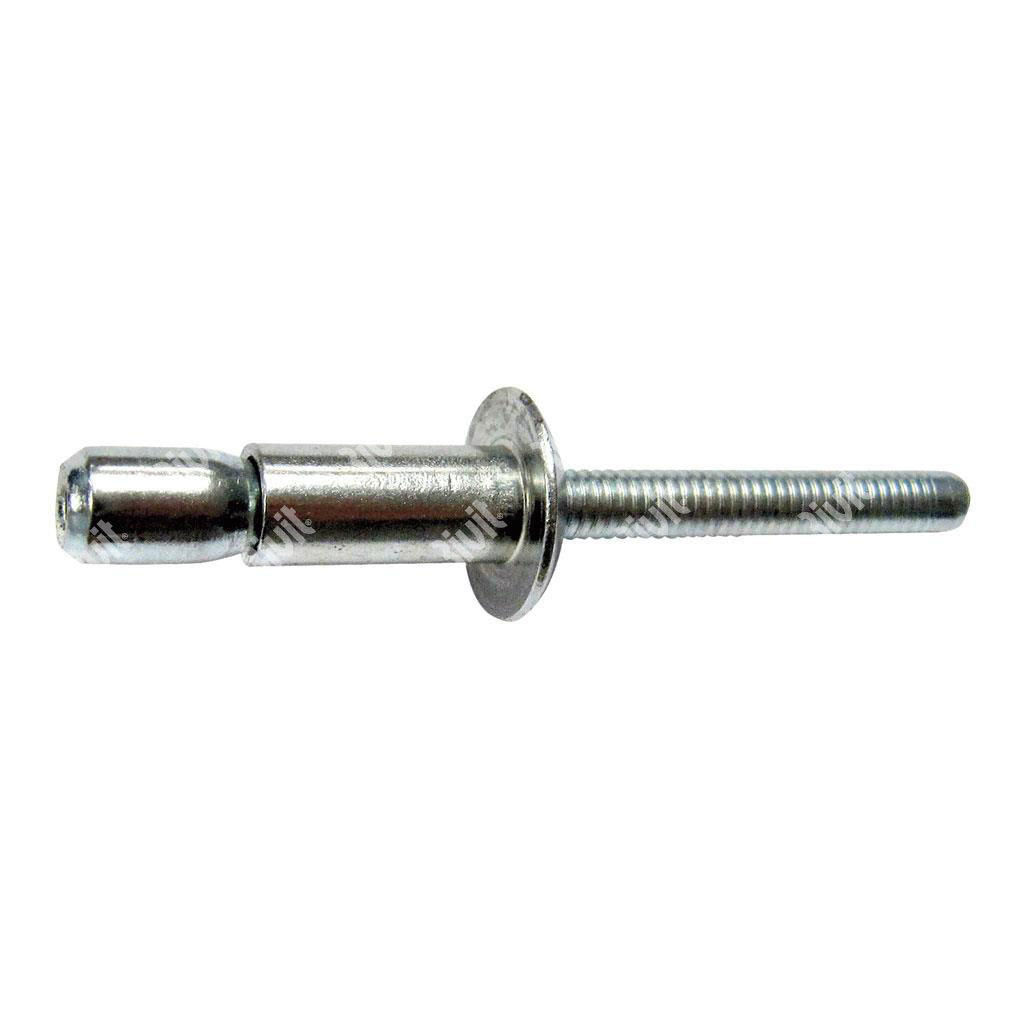 MAGNARIV-Blind rivet Steel/Steel gr 2,0-9,5 DH 6,4x14,0