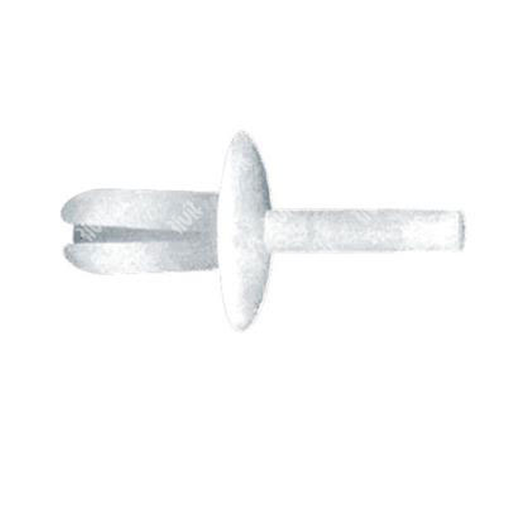 Hammer rivet-PA6-6 Natural d.4,0x7,9