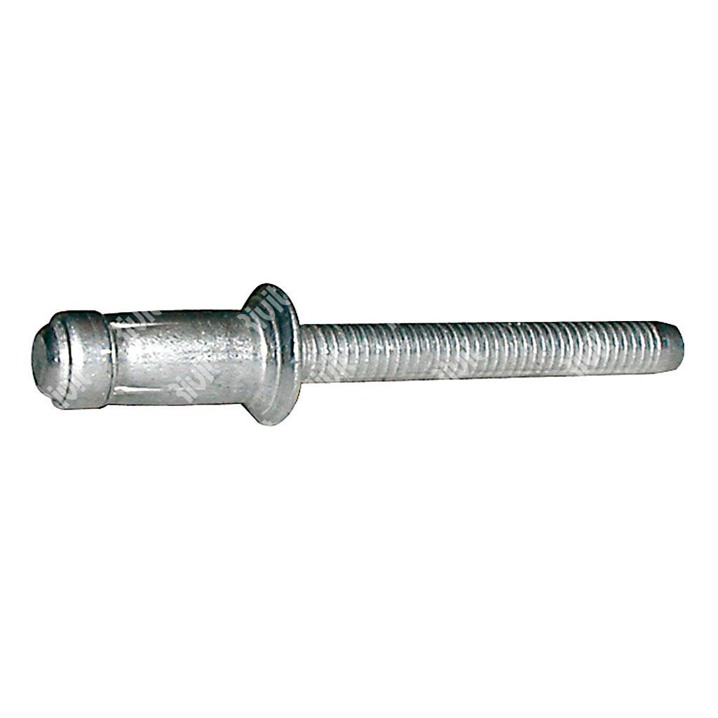 LOCKRIV-Blind rivet Alu/Alu gr 9,8-11,8 CSKH 6,4x17,5