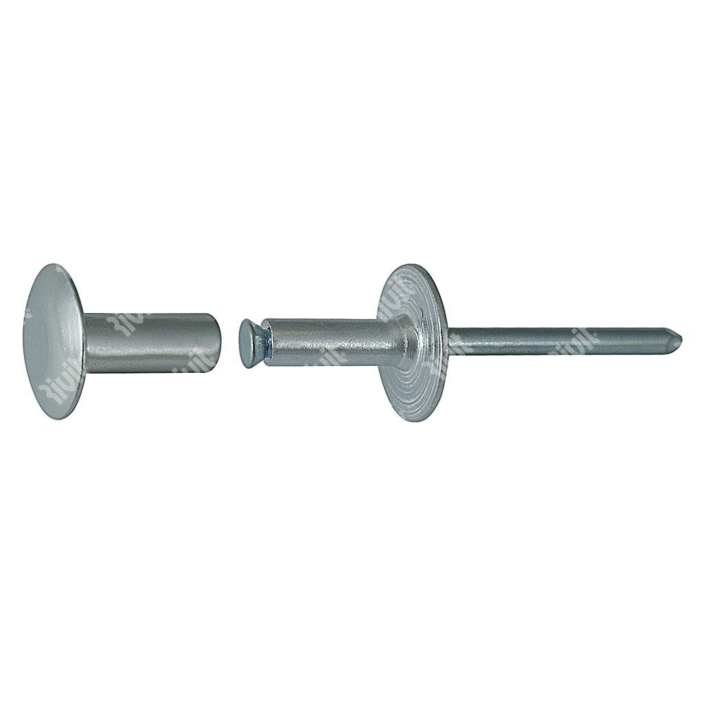 CANRIV-Connecting rivet Steel/steel zp gr. 28,58-34,93mm 6,4x27,0