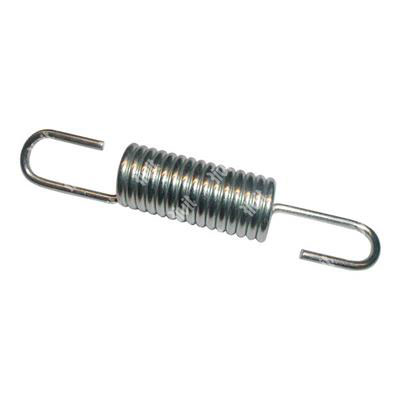 Tension spring C70 - white zinc plated steel TR.33/086