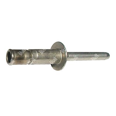 MONRIV-Blind rivet Stainless steel 304/304 gr 2,0- 16,0 DH 6,4x20,0