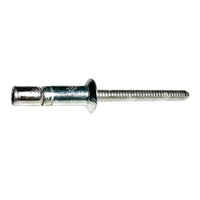 MONRIV-Blind rivet Steel/Steel gr 3,0-12,0 CSKH 10 0° 6,4x17,2