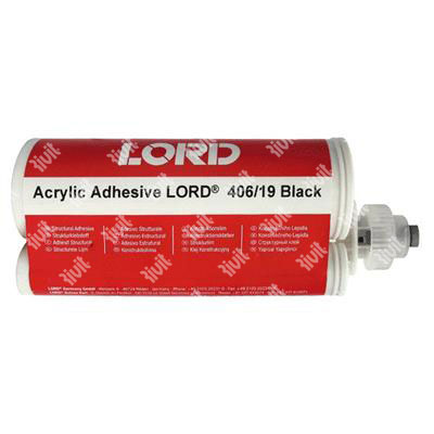 LORD-Medium Structural Adhesive Beige 415ml+1Mixer 406E/19GB (4:1)