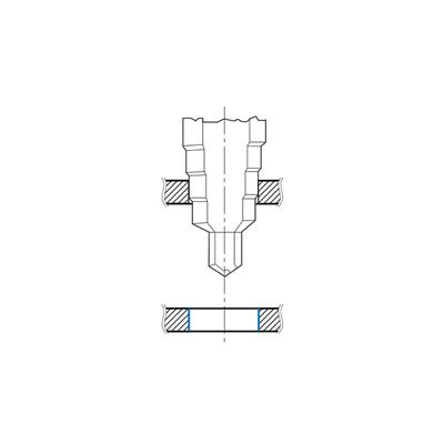 FERVI-Utensile conico a gradino d.10mm F639