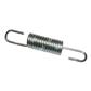 Tension spring C70 - white zinc plated steel TR.45/087