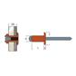 RFT-Blind rivet Copper/Steel DH 3,4x12,0