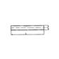 Threaded rod DIN 975 2m length Fe37 - white zinc plated steel M20x2000