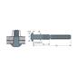 RIVLOCK-Lockbolt Steel DH d.8,0 gr 1,6-7,9 RLFT 10-3 d8