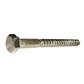 Wood screw exagon head UNI 704/DIN 571 stainless steel 316 6x80