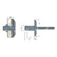 LOCKRIV19-Acier/Acier rivet TL es12,8-14,8 6,4x20,5 TL19