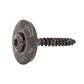 VTX20-Stainless steel T20 screw w/washer d20+EPDM (in 1 pc). Head painted in RAL8017 4,5x45xR20