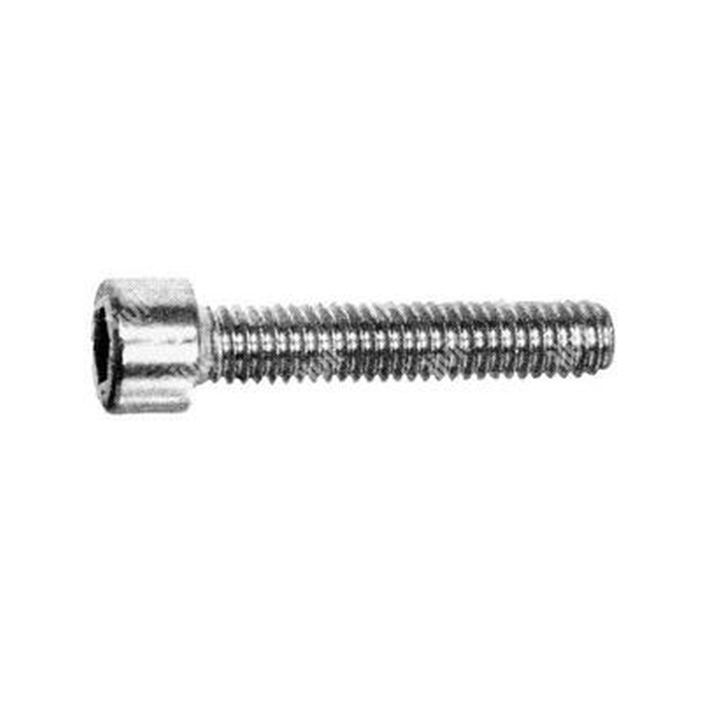 Hex socket head cap screw UNI 5931/DIN 912 8.8 - plain steel M6x100