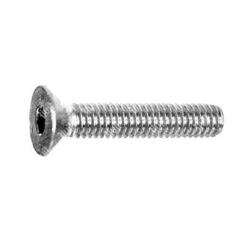 Hex socket countersunk head screw U5933/D7991 10.9 - plain steel M8x50