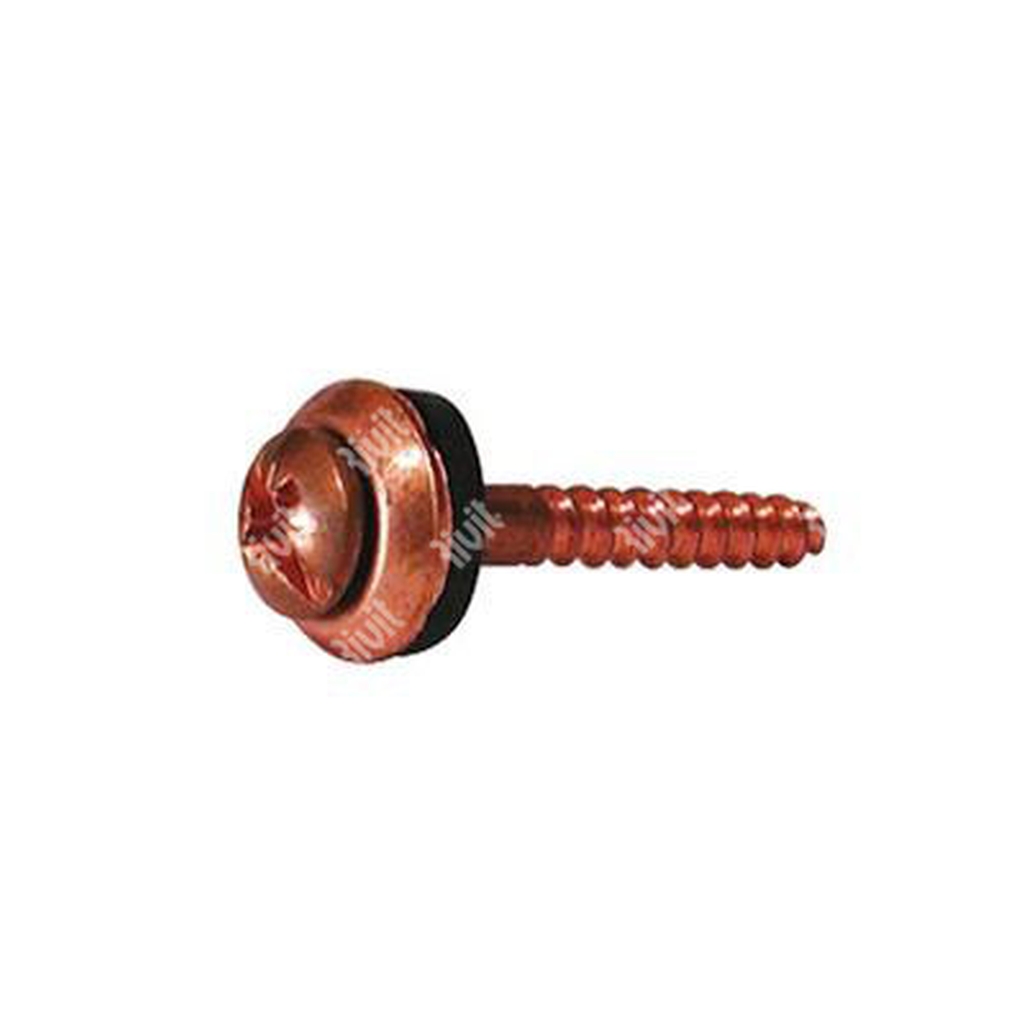 VSR/T-Screw COPPER w/washer and seal d18 +/-turned 5,4x150