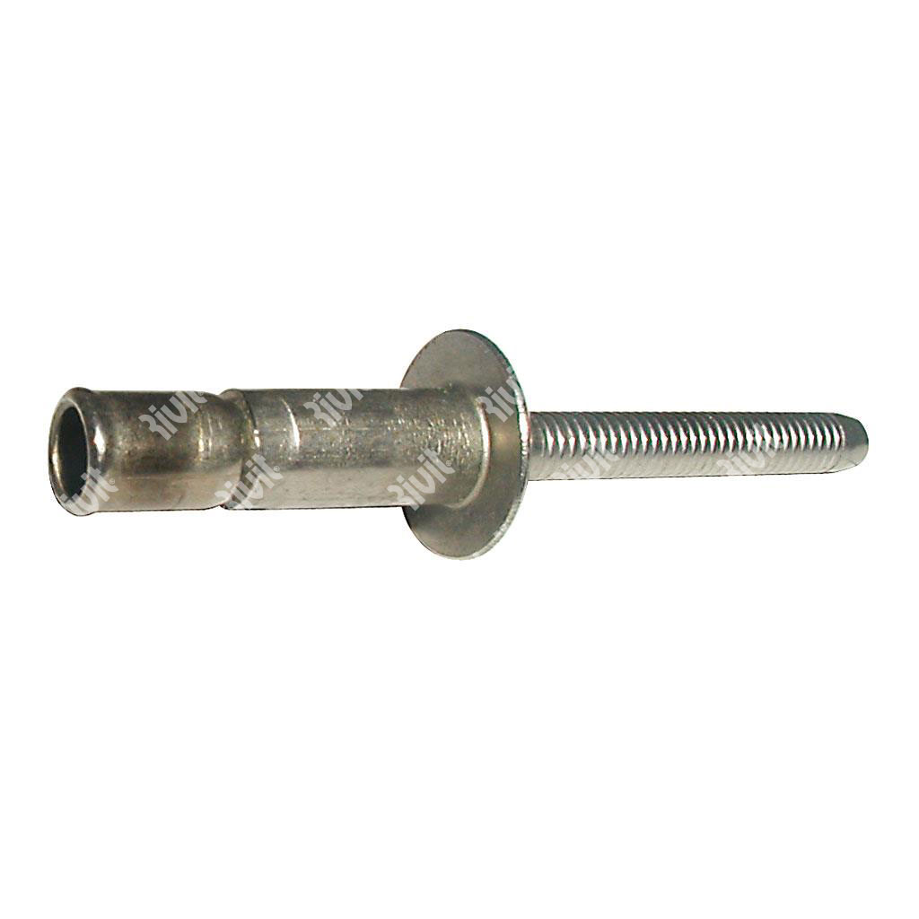 MONRIV-Blind rivet Stainless steel 304/304 gr 2,0- 9,5 DH 6,4x14,0