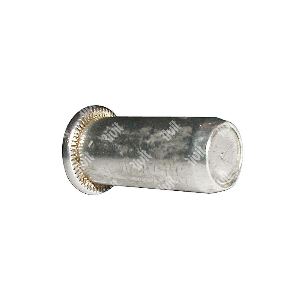 SATC-Close end Rivsert Aluminium h.7,0 gr0,5-3,0 D H M5/030