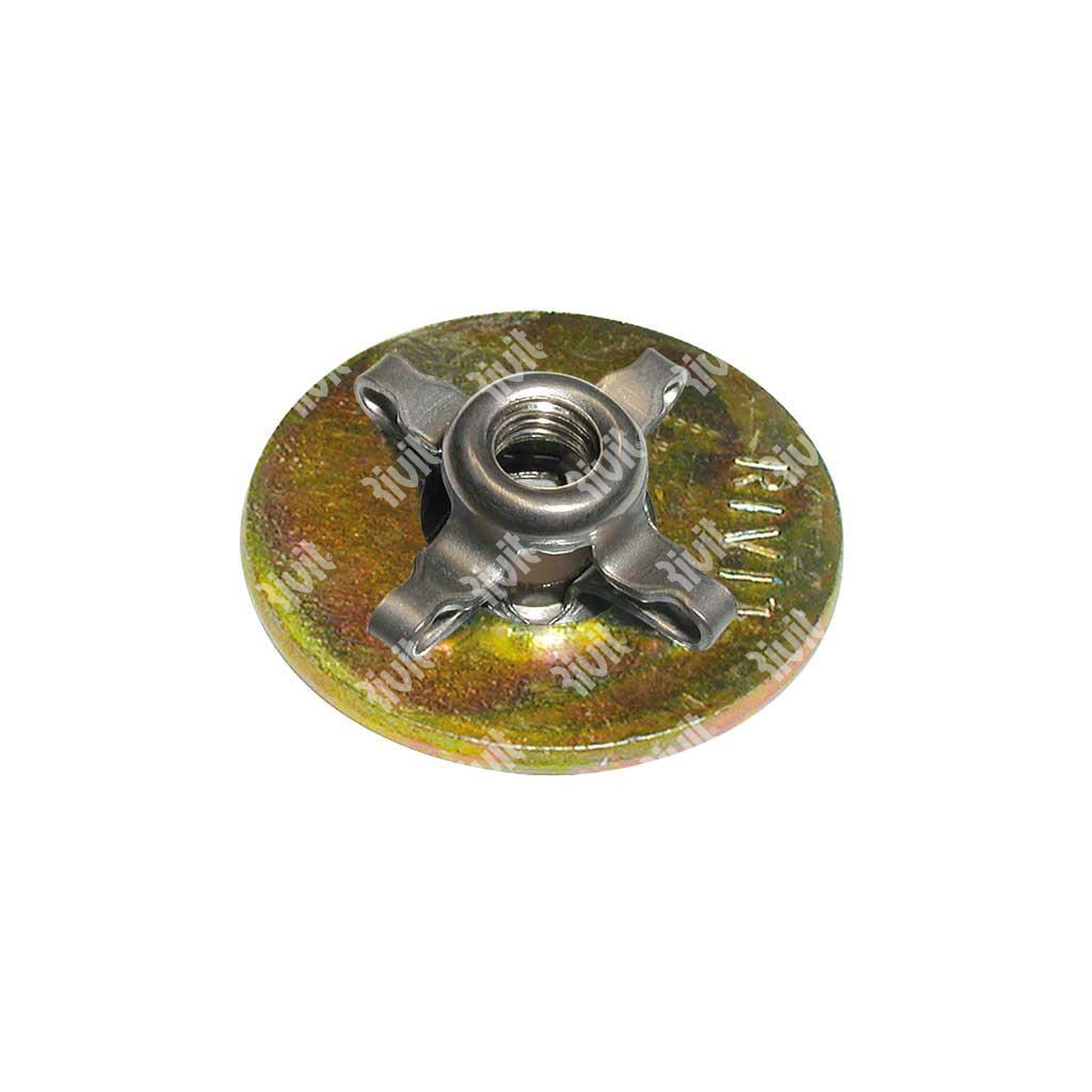 JACKRIVA4-BOXRIV-Rivet nut Stainless steel A4 h.15 gr5,0-12,0 (10pcs) M8/L/L=25,2