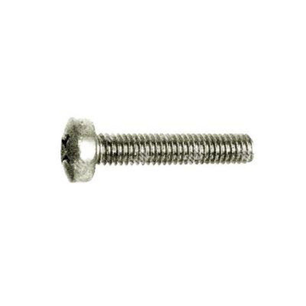 Phillips cross pan head screw UNI 7687/DIN 7985 A4 - stainless steel AISI316 M4x10