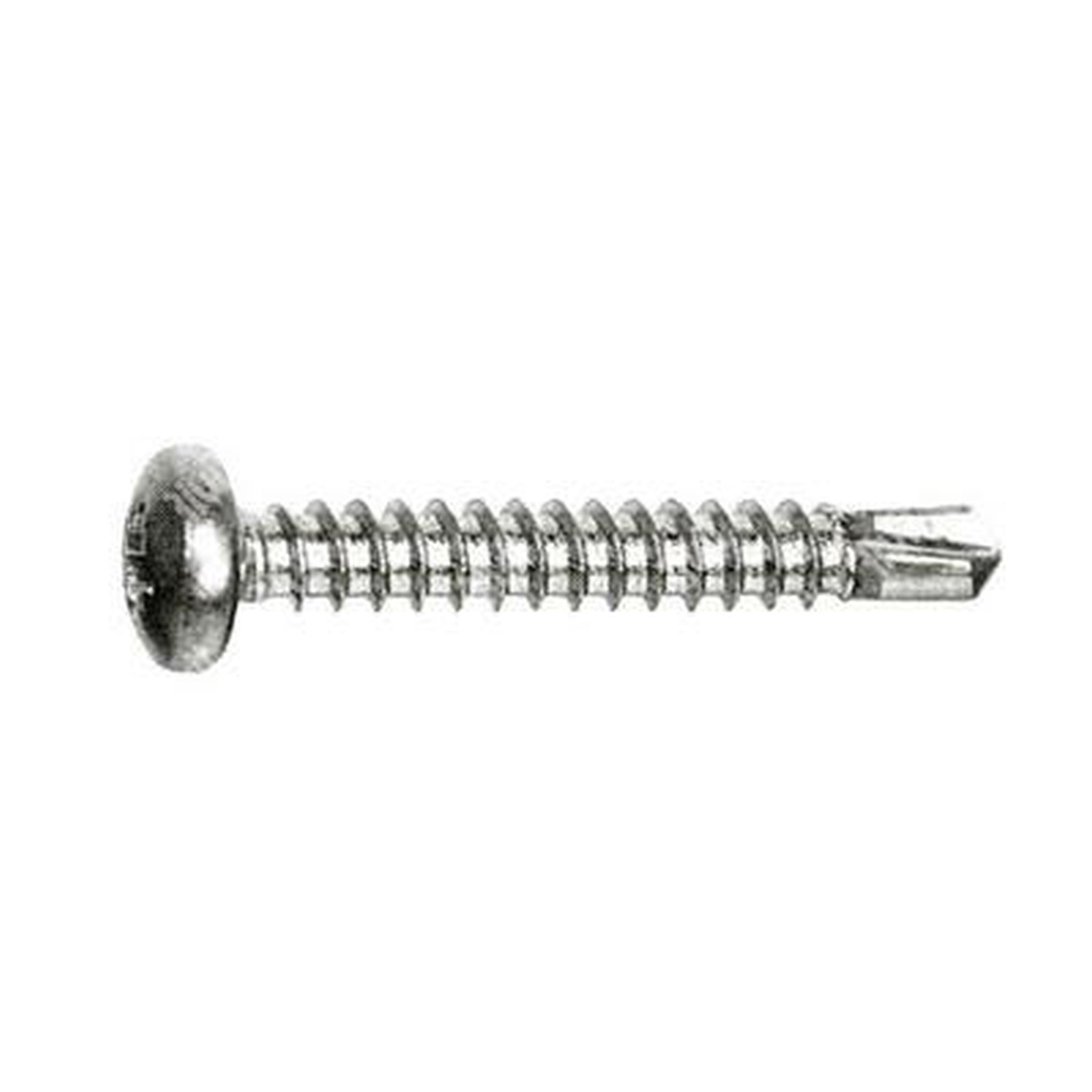 Pan head self drilling screw UNI8118/DIN7504N stainless steel 304 4,2x19