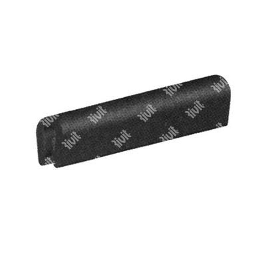 Black PVC seal - Coil L= 100m 10x17-Sp.1-4
