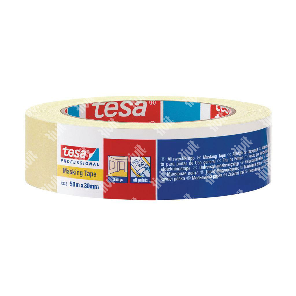 TESA-Nastro in carta x Mascheratura Professionale mt.50x25mm