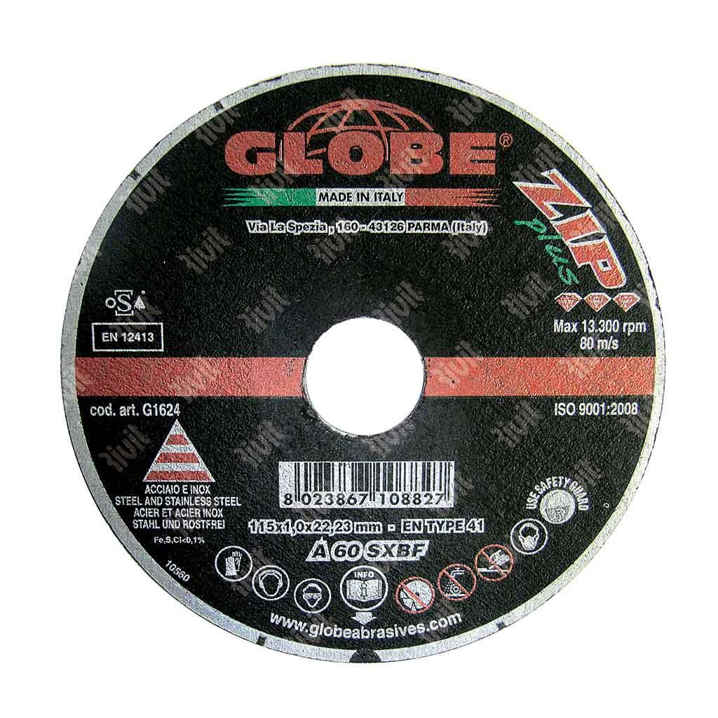 GLOBE-Disco da Taglio x ALLUMINIO d.230x2,0x22,2