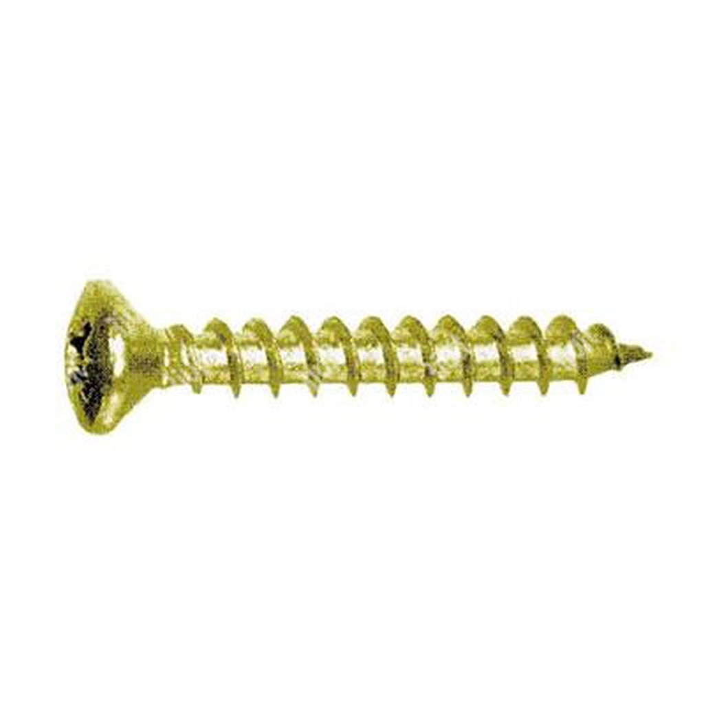 OVAL HEAD CHIPBOARD SCREW DIN 7505C 4,5x40