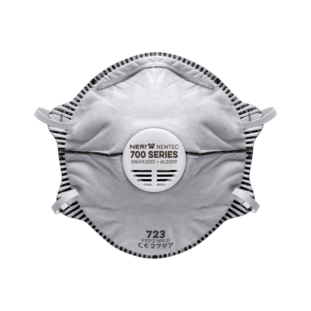 Mask in nonwoven fabricFFP2 w/active carbons valve RP127