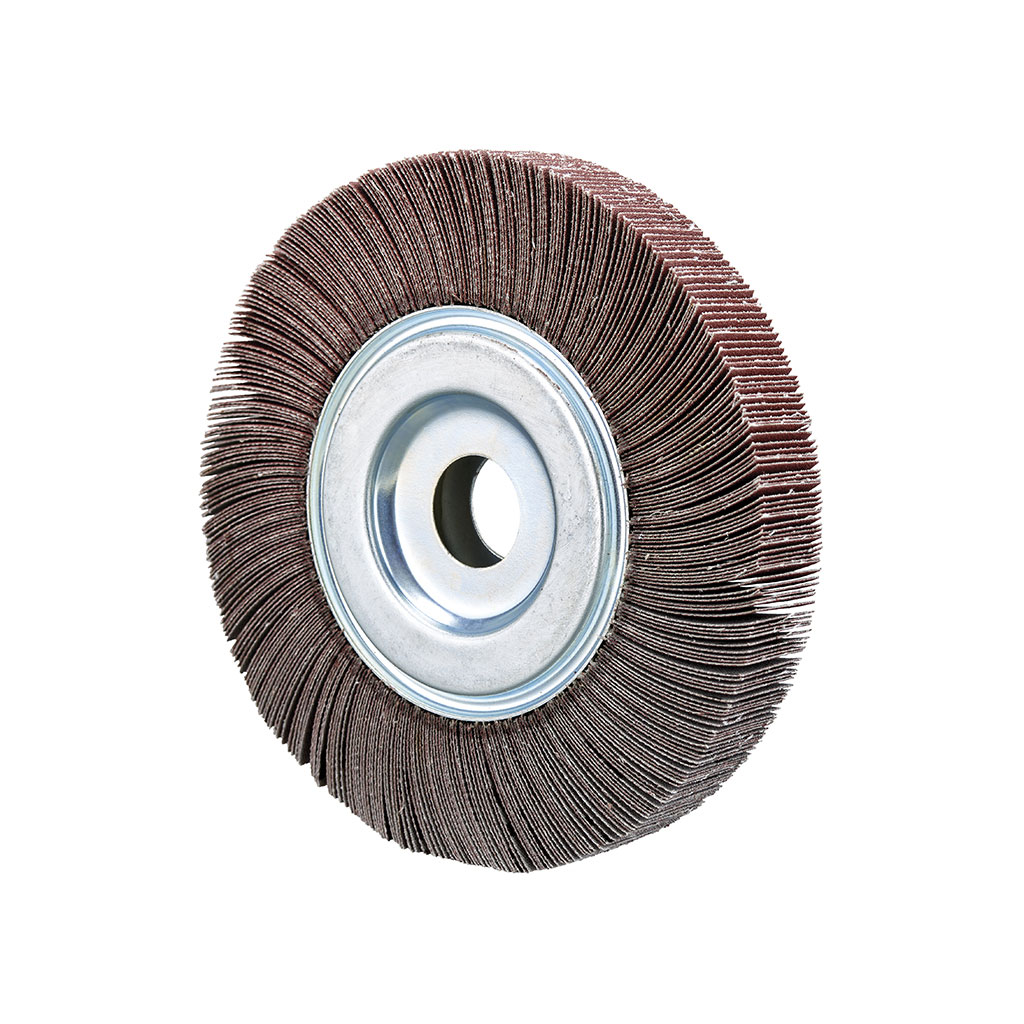 Aluminium oxide cloth wheels with hole  Alox 250x50/060