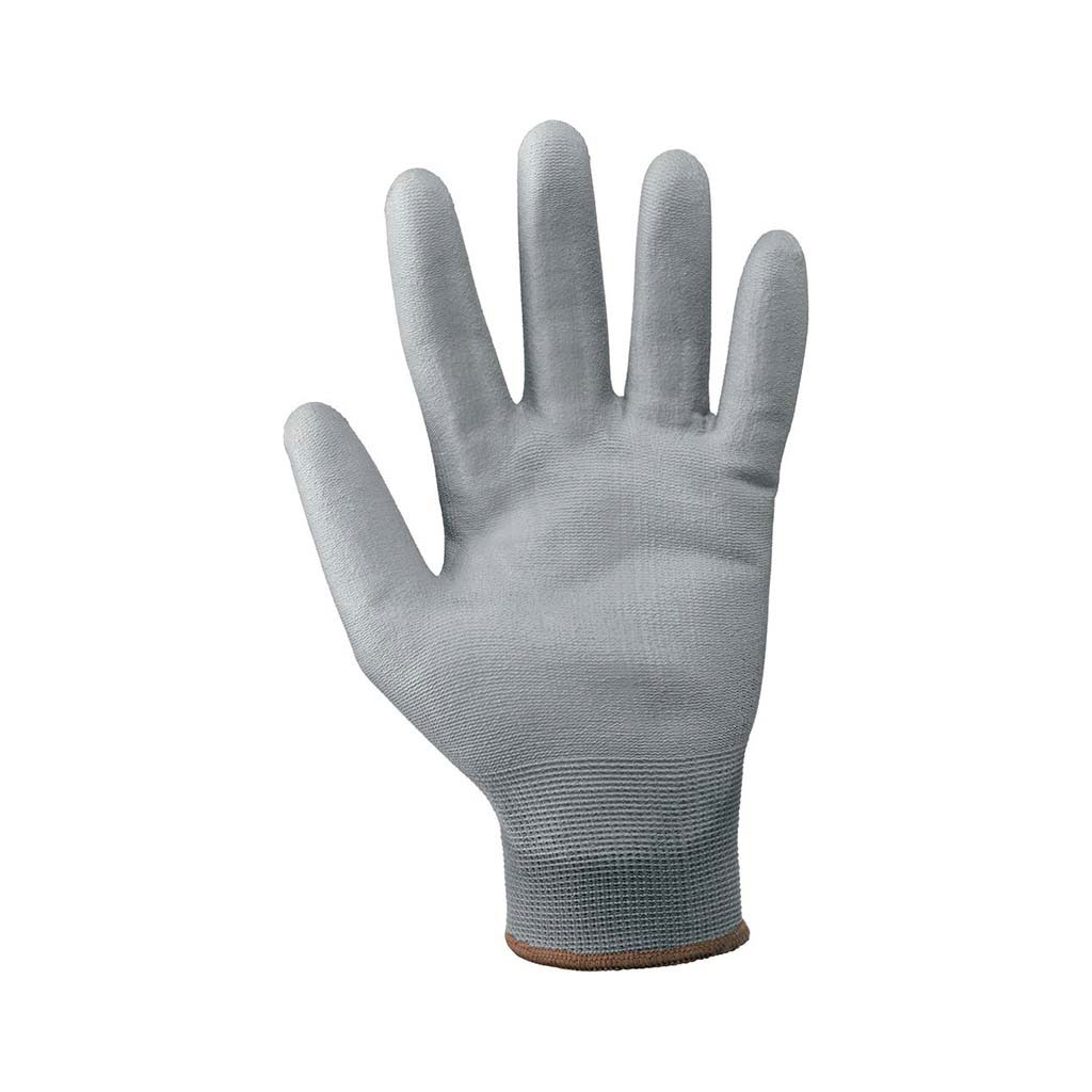 Seamless polyester glove/polyurethane GL764/07