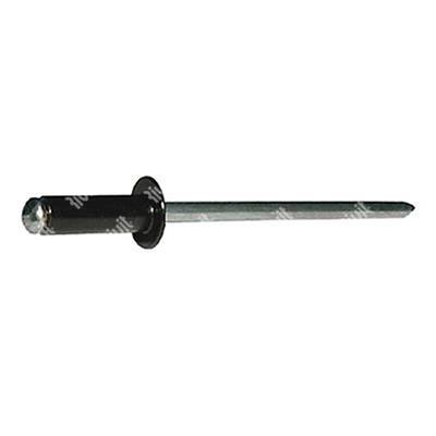 AFT9005-45-Alu/Acier rivet TP NOIR clou long 45 4,0x9,0 SP45