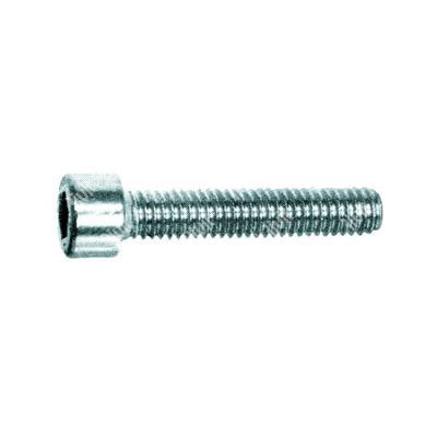 Hex socket head cap screw UNI 5931/DIN 912 8.8 - white zinc plated steel M16x20