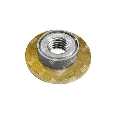 FRTH-Thinsert Steel insert nut d.6,3 h.6,5 RH M4