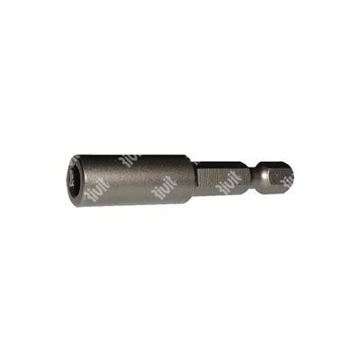 Socket wrench Att.1/4" (CA13050) E.13x50