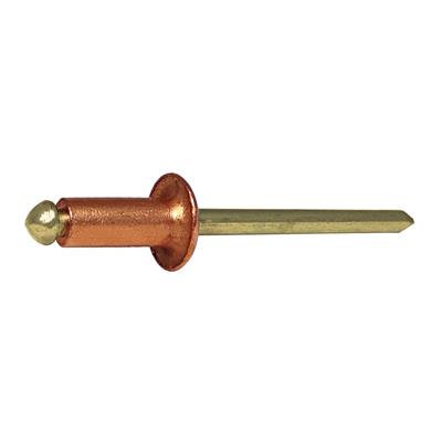 ROT-Blind rivet Copper/Brass DH 3,4x14,0