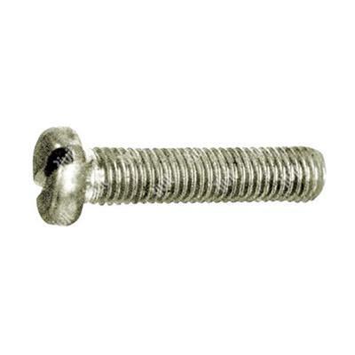 Slotted cheese head screw UNI 6107/DIN 84A A2 - stainless steel AISI304 M3x25
