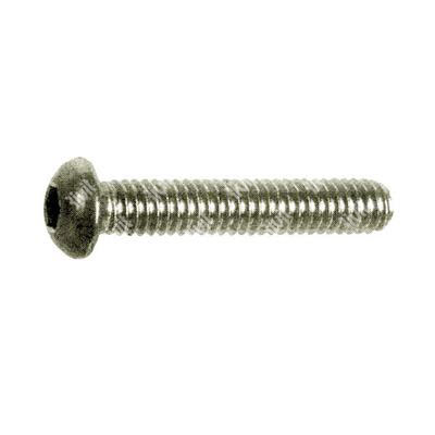 Hex socket button head cap screw ISO 7380 stainless steel 304 M10x45