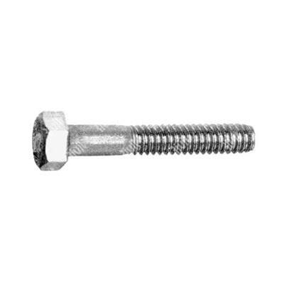 Hex head bolt UNI 5737/DIN 931 8.8 - plain steel M5x25