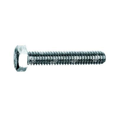 Hex head screw UNI 5740/DIN 961 MB fine 8.8 - white zinc plated steel M12x1,5x90