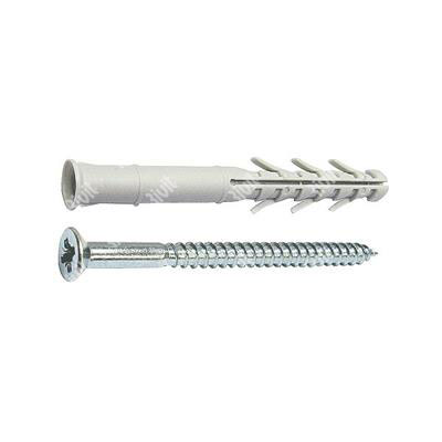 NLDVPZ-Extended double expansion anchor w/FCH+PZ screw d.10x160