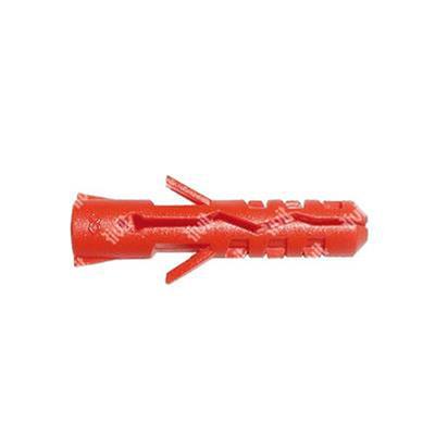 MUNGO MN-Tassello nylon rosso standard d.6x30