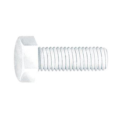 Hex cap screws UNI 5739/DIN 933 Nylon 6.6 natural M5x10