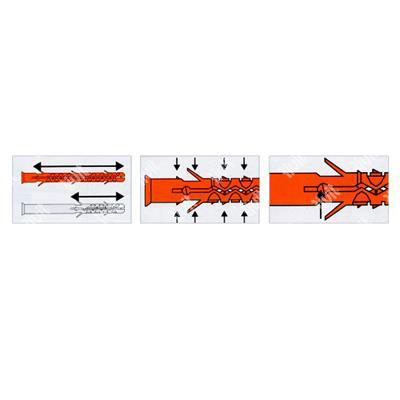 MUNGO-MB/S-Tass.nylon doppia esp.c/vite TX T40 d.10x280