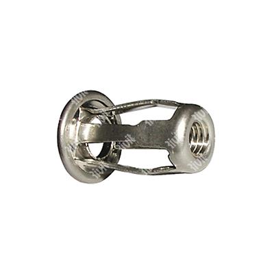JACKRIV A4-Rivet nut Stainless A4 steel h.12,0 gr4 ,8-9,5 M6/L/L=23