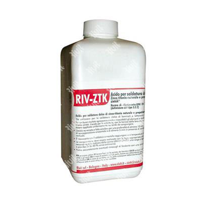 Acido RIV-ZTK per Stagnatura Zinco Titanio DIN EN 29454-1 3.2.2.A 1kg