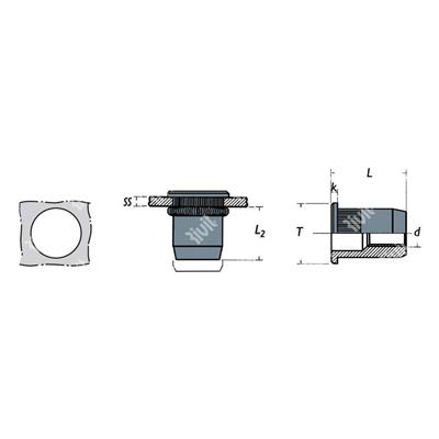 FTC-Z-BOXRIV-Rivsert Fe f.5,0 ss0,5-1,5 (50pz) Zigr. M3/015